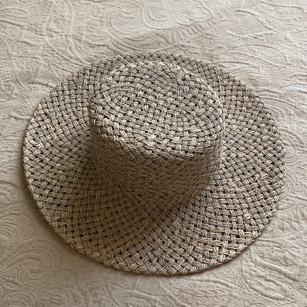 COPY - Straw Boater Hat (Gigi Pip) NWOT!